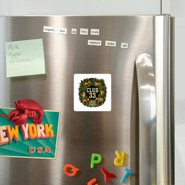 Animal Kingdom Club 33 Orlando Florida Exclusive Print by Joaddo